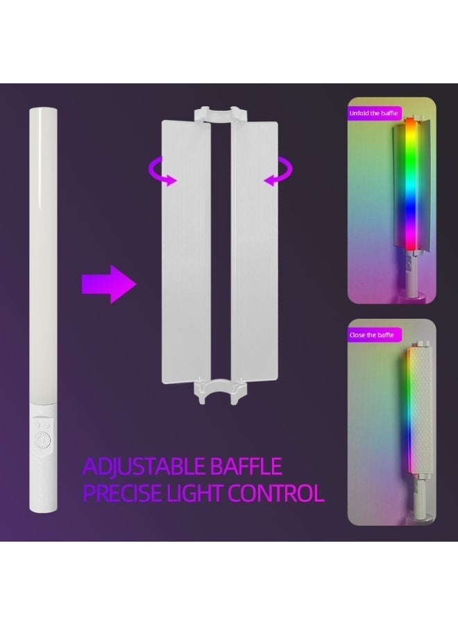 Handheld RGB Fill Light Stick Portable Full Color Photography LED Light for Live Broadcast and Video Recording - Image 2